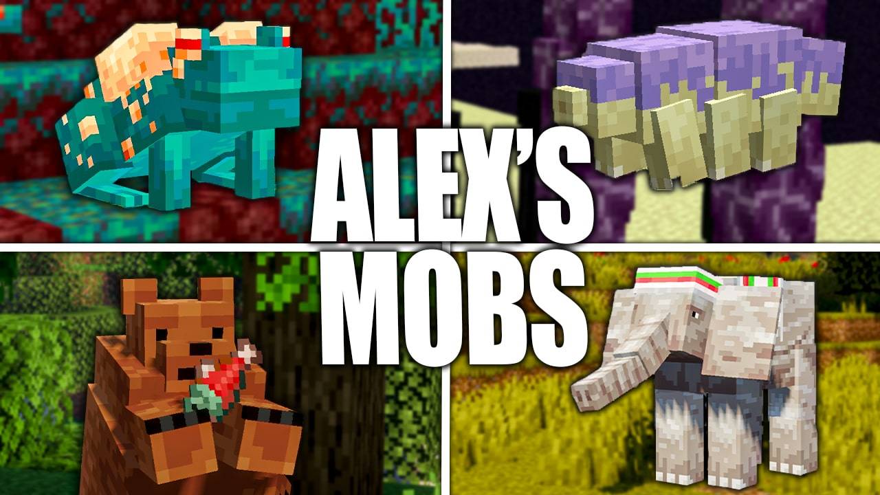 Обзор на мод на майнкрафт alex's mobs часть 1 смотреть онлайн