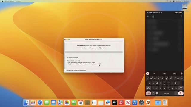 How To Use Phone's Camera As Webcam On Mac | Android | iOS смотреть онлайн