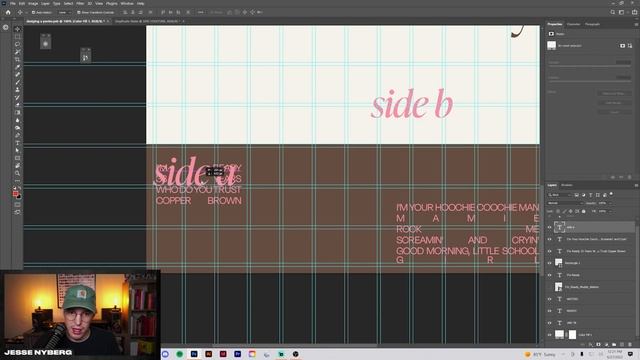 Create a Music Poster Design with Me! смотреть онлайн