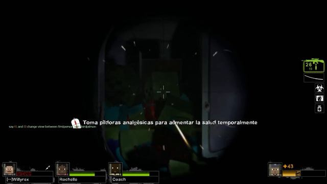 EL SNIPER - Willyrex Y sTaXx - MINECRAFT MOD - LEFT 4 DEAD 2 [Parte 2] смотреть онлайн