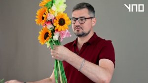 Самая простая техника сборки букетов. Флорист-дизайнер Иван Базин.