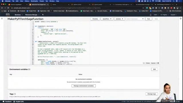 [Livestream] Connecting your web app to a PyTorch Model using AWS SageMaker: Connect model to Lambd смотреть онлайн
