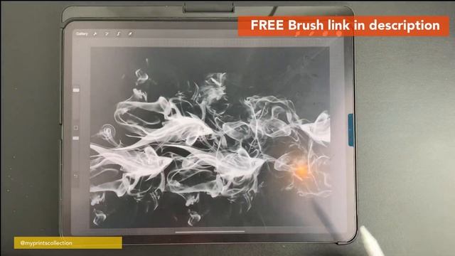 PROCREATE | How to Create a Smoke Effect | iPad Pro & Procreate App | FREE Brush смотреть онлайн