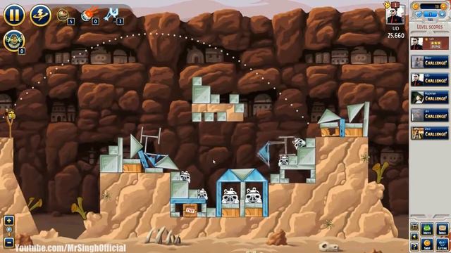 Angry Birds Star Wars Facebook Tournament All Levels Week 11 Highscore HD Walkthrough Star Wars смотреть онлайн