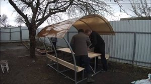 Беседка Астра - установка и обзор