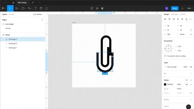 How to Create a Paperclip (Attachment) Icon in Figma (Full Process) смотреть онлайн
