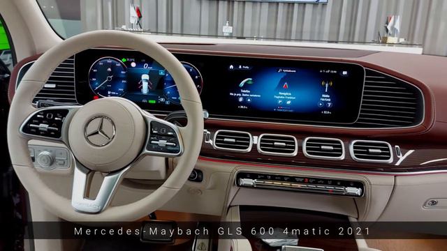 Two Tone Color Mercedes-Maybach GLS 600 2021 #mercedes #benz #GLS #Maybach