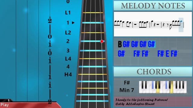 How to play Blue Hair by TV Girl on Violin (Tutorial) смотреть онлайн