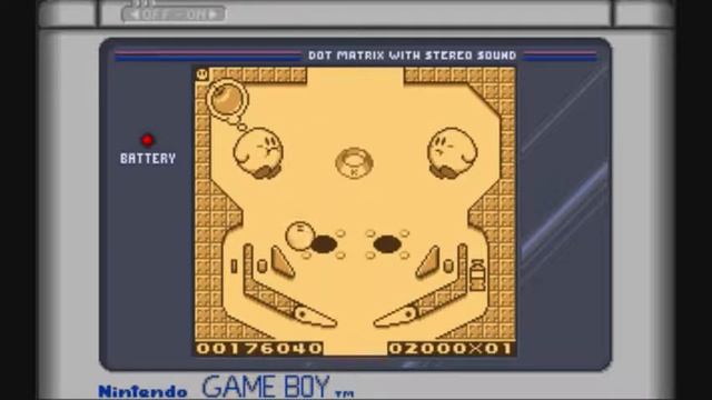 Kirby's Pinball Land [GB] (1993 HAL Labs/Nintendo)