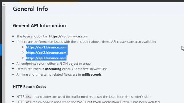 Binance API ч1 Начало. Токены + TestNet. Лимиты, первый запрос на Python (requests + hmac) смотреть онлайн