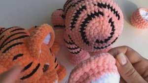 Мастер-класс Тигренок крючком. Часть 2