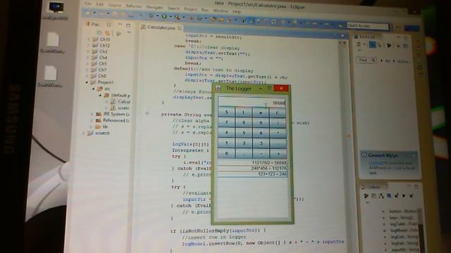 My JAVA Calculator. Save & Load Functions смотреть онлайн