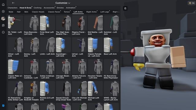 СДЕЛАЛ СКИН СКИБИДИ ТУАЛЕТА в роблокс. Как сделать скин skibidi toilet в roblox смотреть онлайн