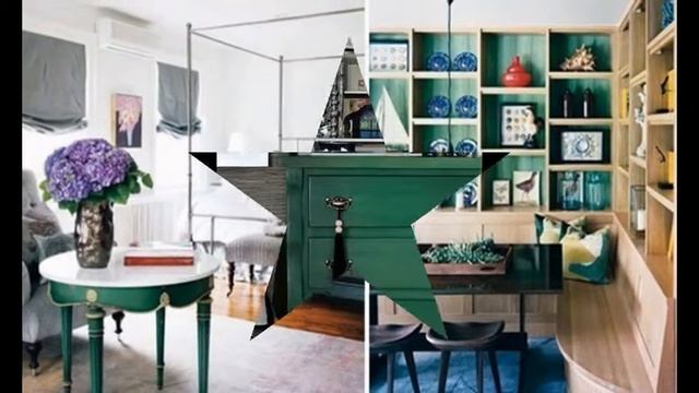 Изумрудный цвет в интерьере смотреть онлайн