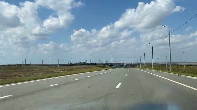 ЭКСКЛЮЗИВ. Вся трасса Симферополь-Евпатория-Мирный от начала до конца. Газопровод. ЛЭП. 05.09.2021 смотреть онлайн