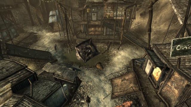Residents Tenpenny Tower vs Residents Megaton in Fallout 3 смотреть онлайн