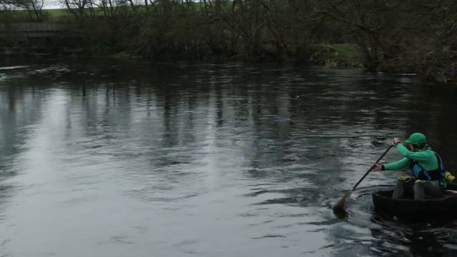 Coracle - Paddle & hike - River Ericht, Blairgowrie - Scotland смотреть онлайн