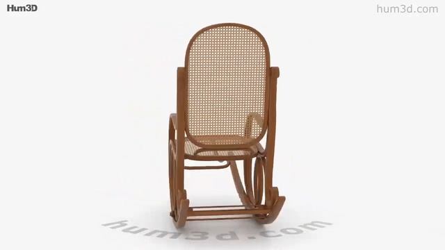 Rocking Chair 3D model by Hum3D.com смотреть онлайн