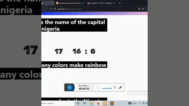 PHP and MySQL quiz app смотреть онлайн