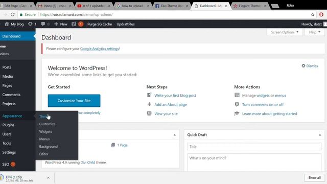 Installing Divi theme to WordPress смотреть онлайн