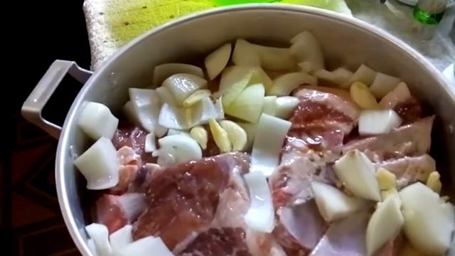 Отварное сало?от двух Диманов, успели перед Новым Годом Свиньи)