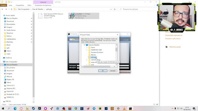 Como dividir arquivos PKG maiores de 4GB e fazer a instalação no Playstation 3 - TUTORIAL смотреть онлайн