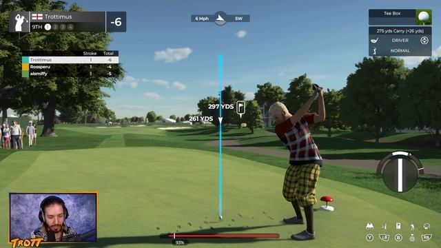 The winner of this golf game gets to key the loser's car (PGA 2K21) смотреть онлайн