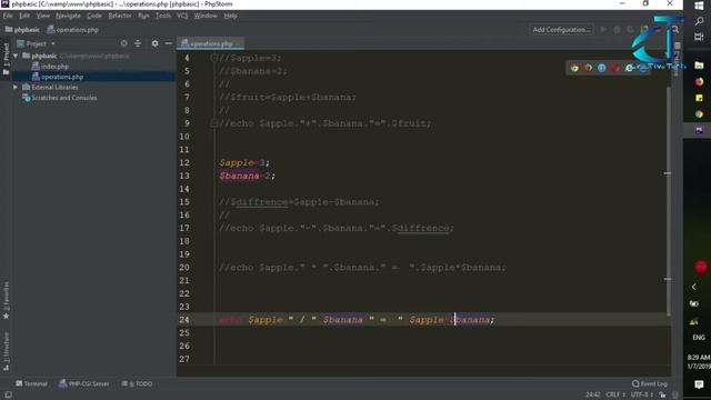 09 php basic division смотреть онлайн