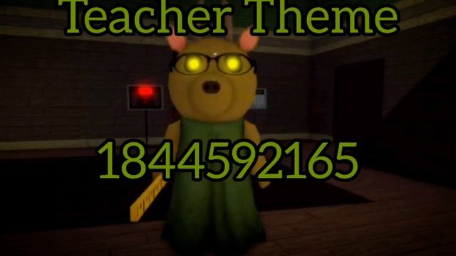 "Teacher Theme" Roblox Piggy id смотреть онлайн