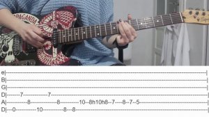 Sally Face - Haunted Hallways - Guitar Cover with Tabs