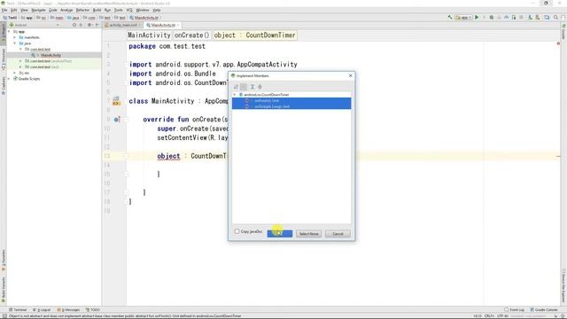 Android Studio 3.0 kotlinでカウントダウン смотреть онлайн