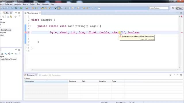 Java Tutorial - 5 - Variables смотреть онлайн