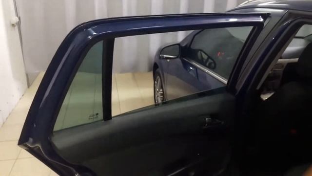 Автошторки на Opel Astra Универсал 5D 2004 2014 H Caravan установка смотреть онлайн