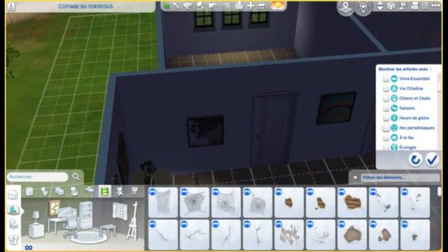 Rénovation de Willow Creek ! Construction d'une maison ! SIMS 4 смотреть онлайн