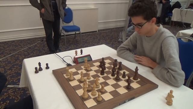 GM Vladislav Artemiev - Karacsonyi Gellert, English opening, Blitz chess смотреть онлайн