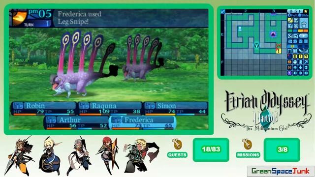Etrian Odyssey Untold: The Millennium Girl [16] - Invading Monsters смотреть онлайн