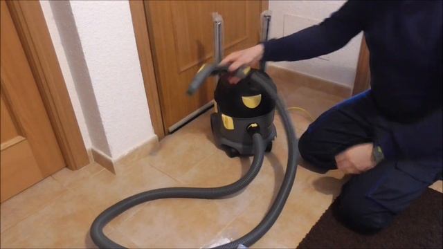 Aspirador Karcher T 10/1 1.527-150.0 Unboxing. Desempaquetado. Karcher vacuum cleaner смотреть онлайн
