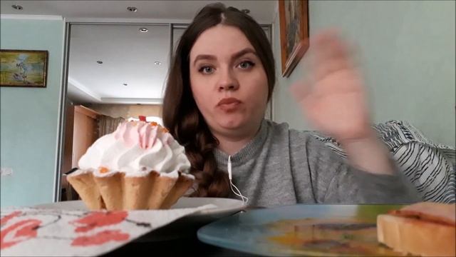 МУКБАНГ| Пирожное, бутерброды , чай и немного мистических историй