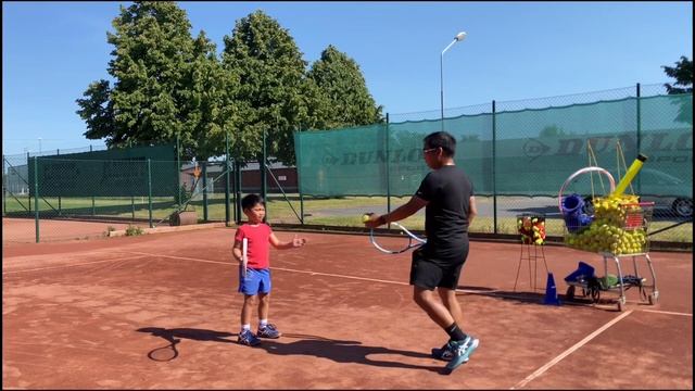 QuickStart #1 | Tennis Drills for Kids Ages 3-9 with Coach Aik смотреть онлайн