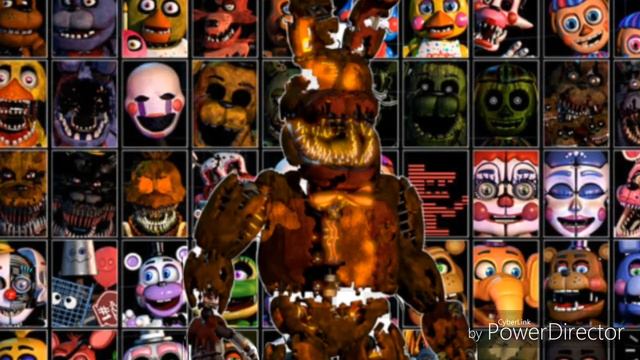 Где 7 аниматроников на тизере скота.Теория по фнаф 7. смотреть онлайн