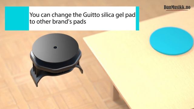 Guitto GDP-01 tromme-øveplate til lår смотреть онлайн
