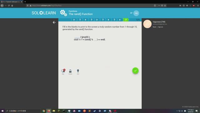 SoloLearn Solution Pt. 1 смотреть онлайн
