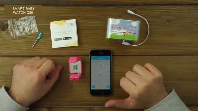 Smart Baby Watch Q50 - Видео обзор + настройки смотреть онлайн