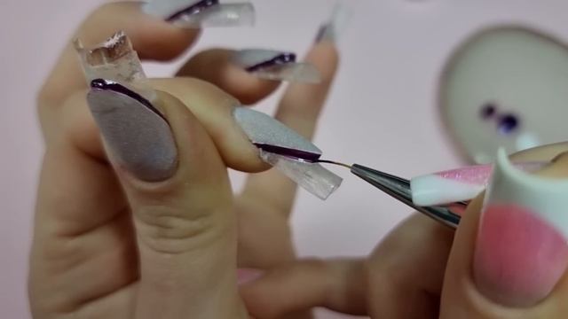 Подробный МК выкладного Френча #выкладнойфренч #арт #моделирование #shorts #преображение смотреть онлайн