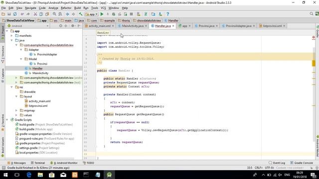 Android Studio Tutorial - Show Data MySQL to ListView PHP - part 2 смотреть онлайн
