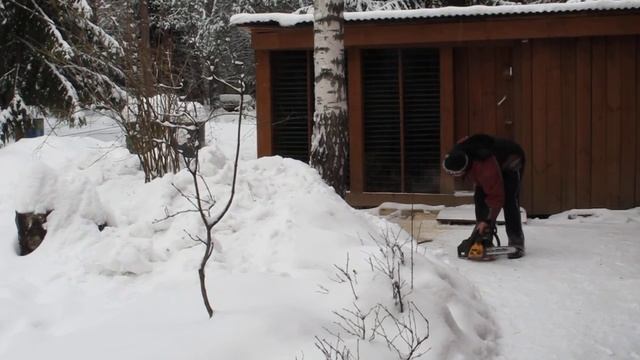 Валка дерева MVI_5526 У Марины. Рождество 2013.MOV смотреть онлайн