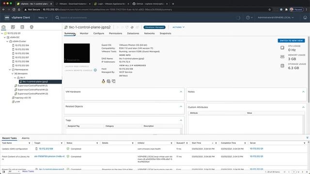 Quick Bytes 8 - vSphere with Tanzu Test the vSphere Namespace using kubectl смотреть онлайн