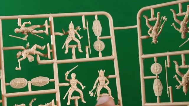 Обзор на набор кельтской кавалерии для армии галлов по расписке DBA (Celtic Cavalry №6029 Italeri) смотреть онлайн