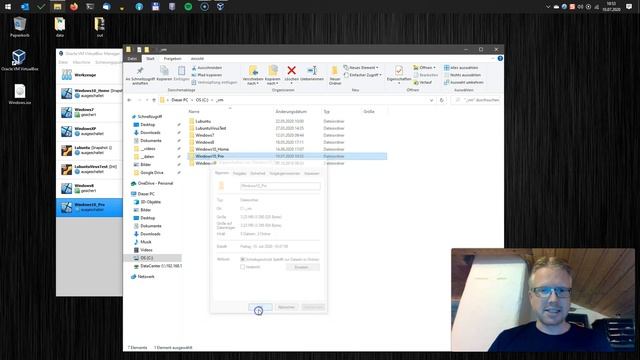 VirtualBox - virtuelles Windows 10 einrichten смотреть онлайн