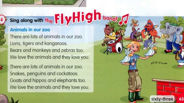 Fly High 2. Сторінка 63. Animals In Our Zoo